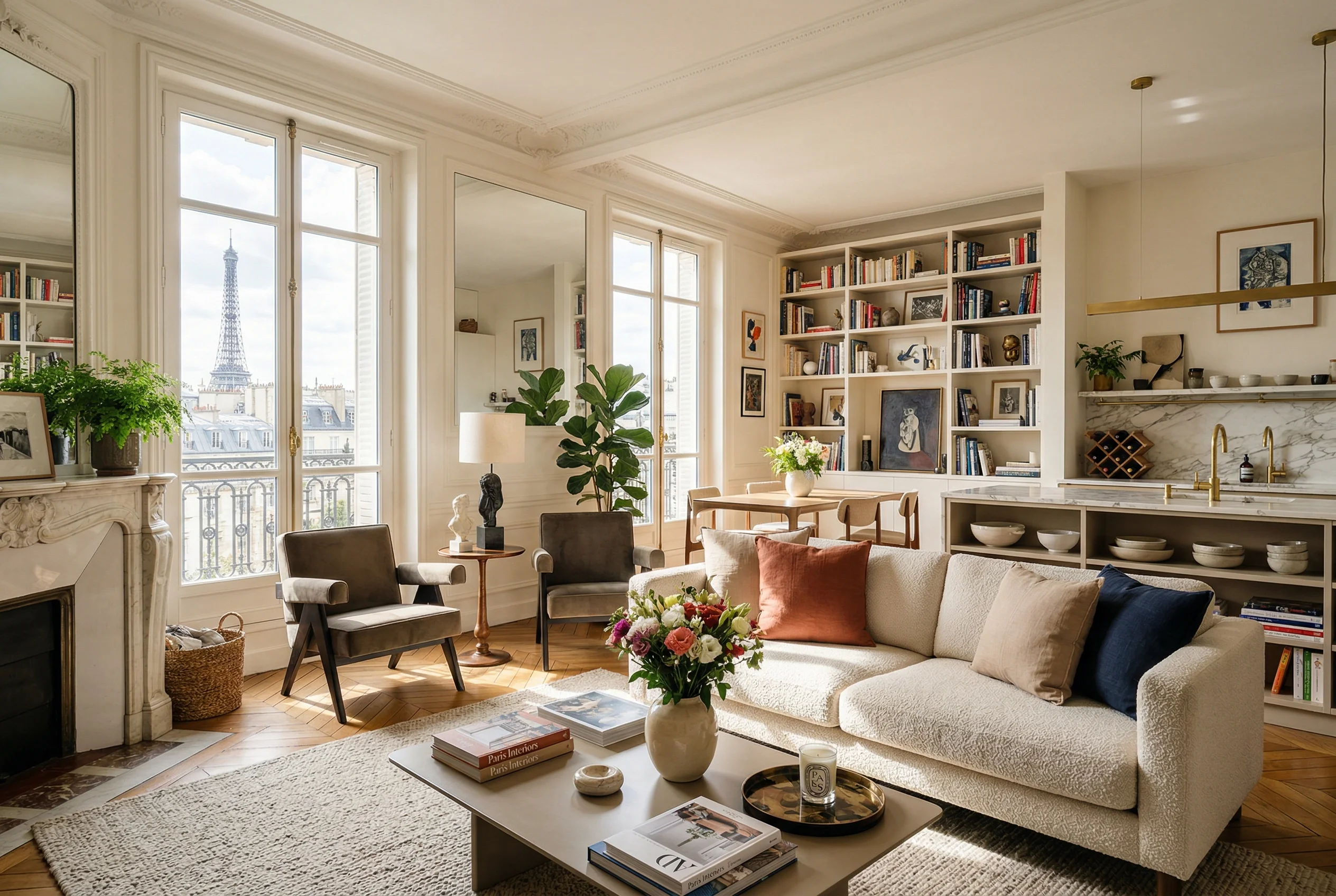 Négociation immobilière par un chasseur d'appartement