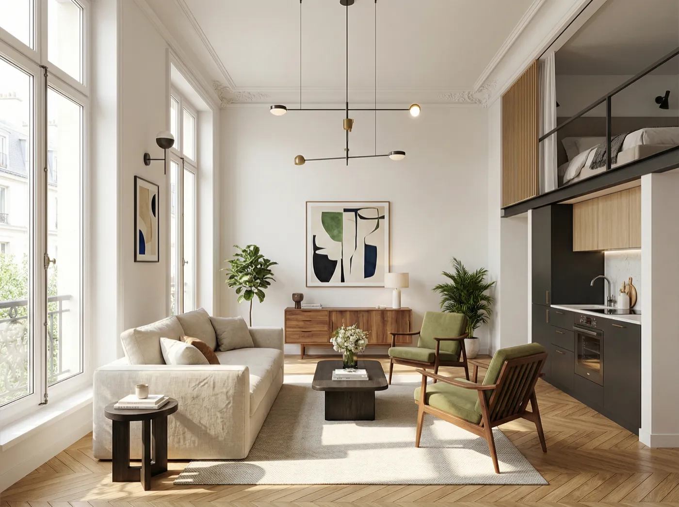 Vendre et acheter un appartement à Paris simultanément